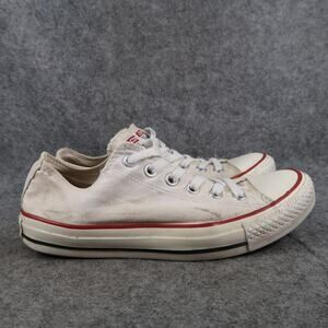 Converse Shoes Womens 8 All Star Sneaker Casual Canvas Low Lace Up Trainer White